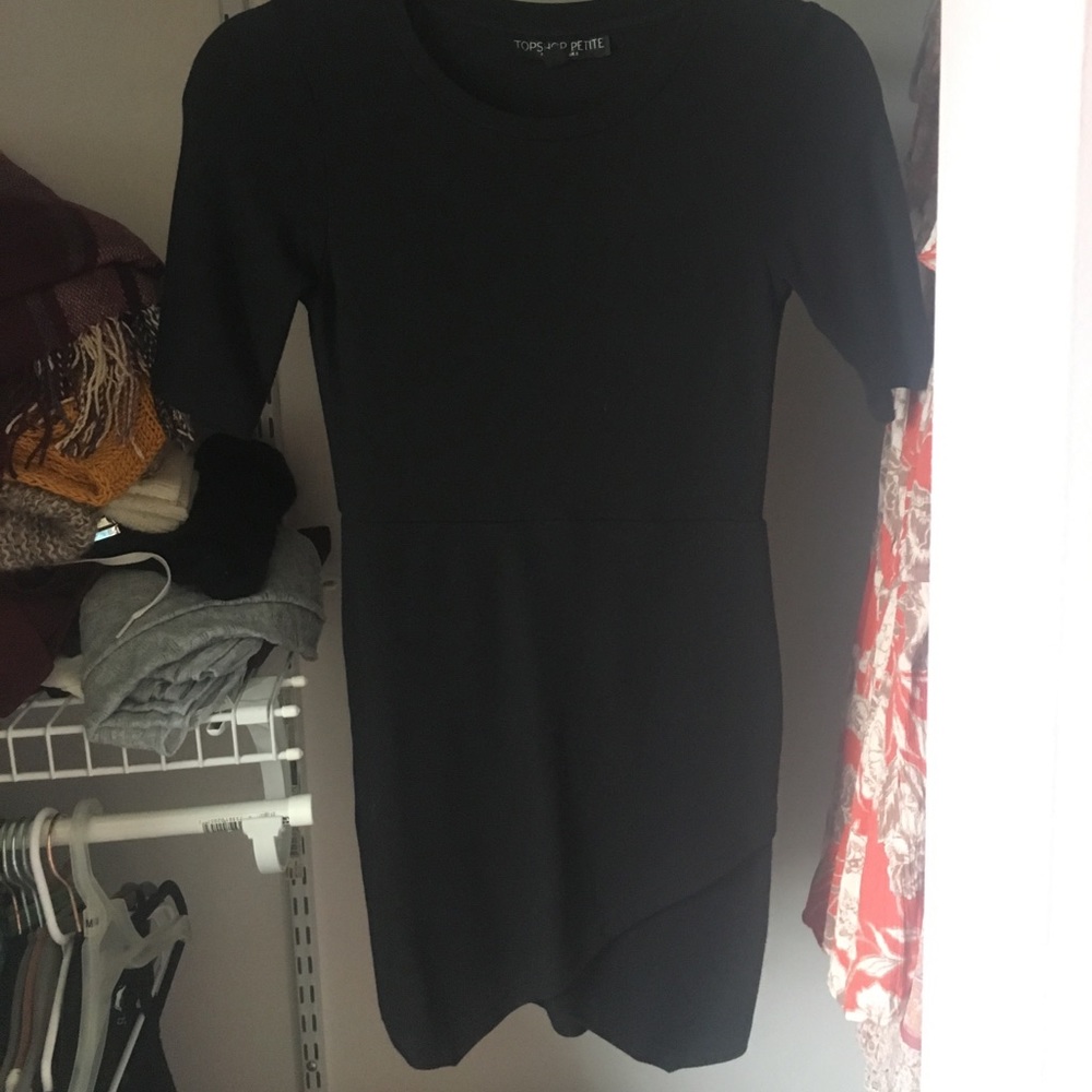 Topshop envelope bodycon dress